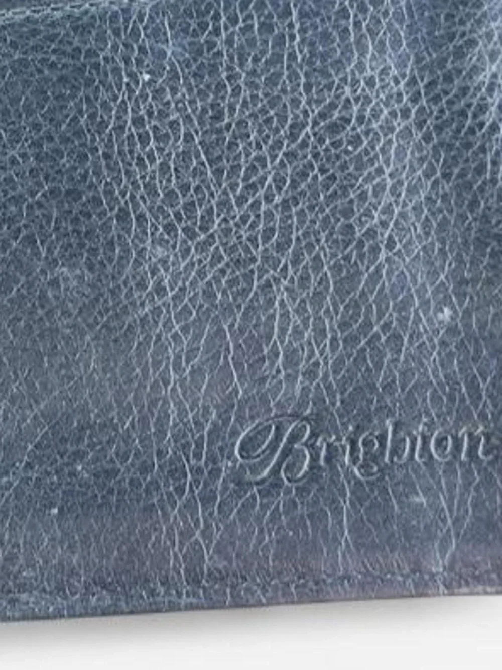 Brighton Black Wallet with Tassel and Buckle Detail